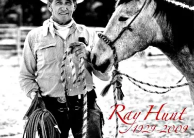 Photo de Ray HUNT avec un cheval 1929 2009